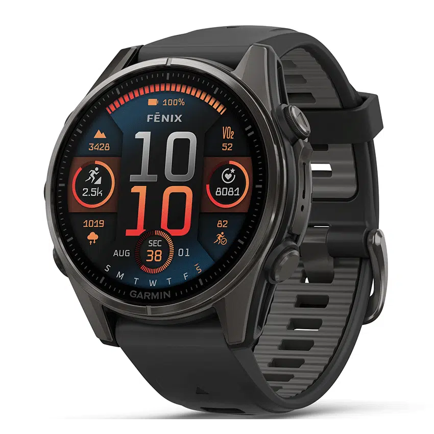 שעון ספורט Garmin fēnix® 8 – 43mm AMOLED Sapphire TITANIUM