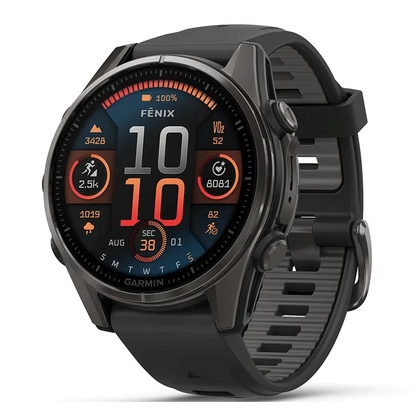 שעון ספורט Garmin fēnix® 8 – 43mm AMOLED Sapphire TITANIUM