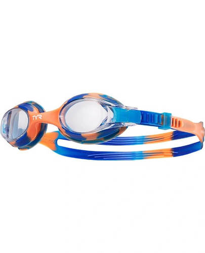 משקפת שחייה SWIMPLE GOGGLE TIE DYE BLUE ORANGE