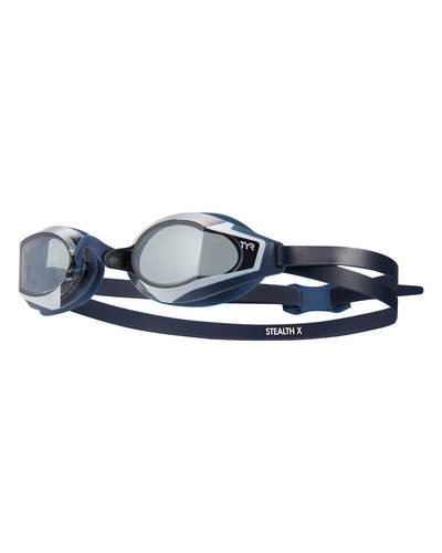 משקפת שחיה STEALTH-X RACE GOGGLE SMOKE/NAVY