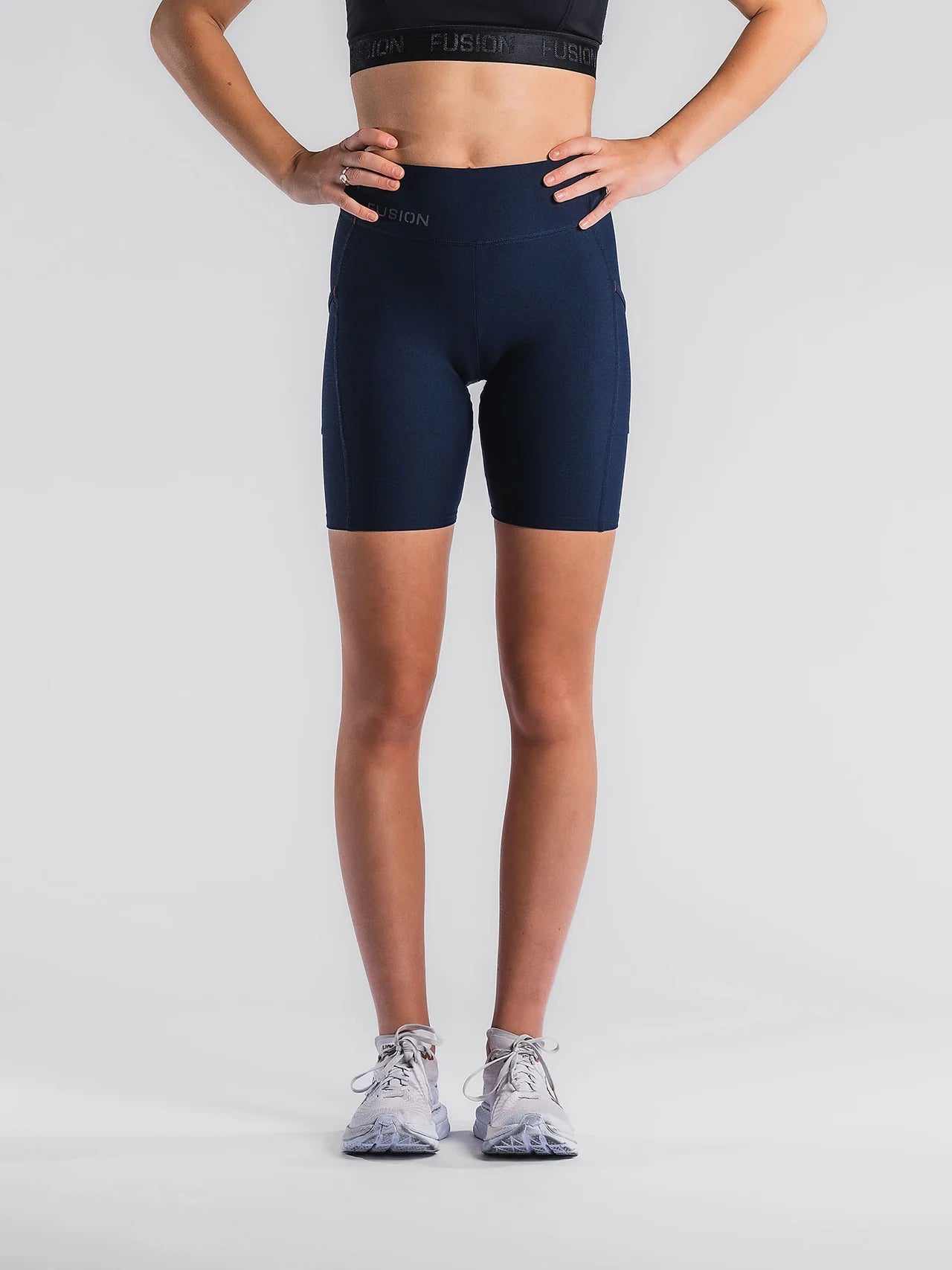 מכנס ריצה FUSION WOMENS C3 SHORT TRAINING TIGHTS