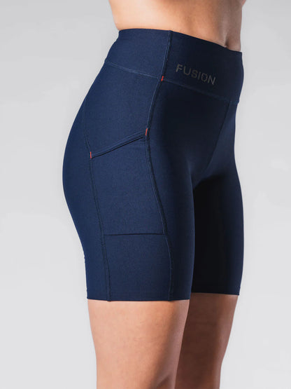 מכנס ריצה FUSION WOMENS C3 SHORT TRAINING TIGHTS