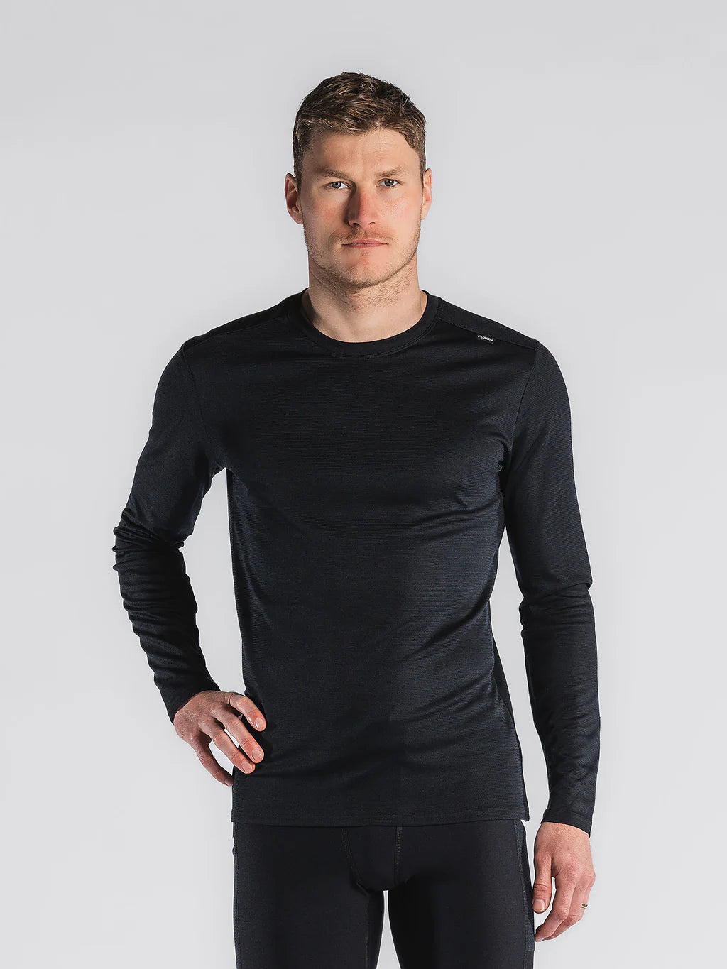 חולצת צמר גברים שרוול ארוך FUSION MENS Mens Technical Merino 150 LS