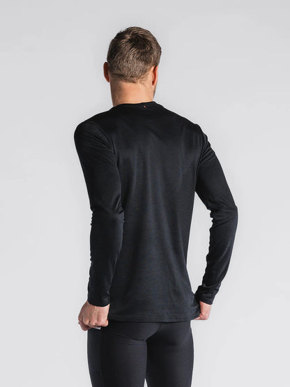 חולצת צמר גברים שרוול ארוך FUSION MENS Mens Technical Merino 150 LS